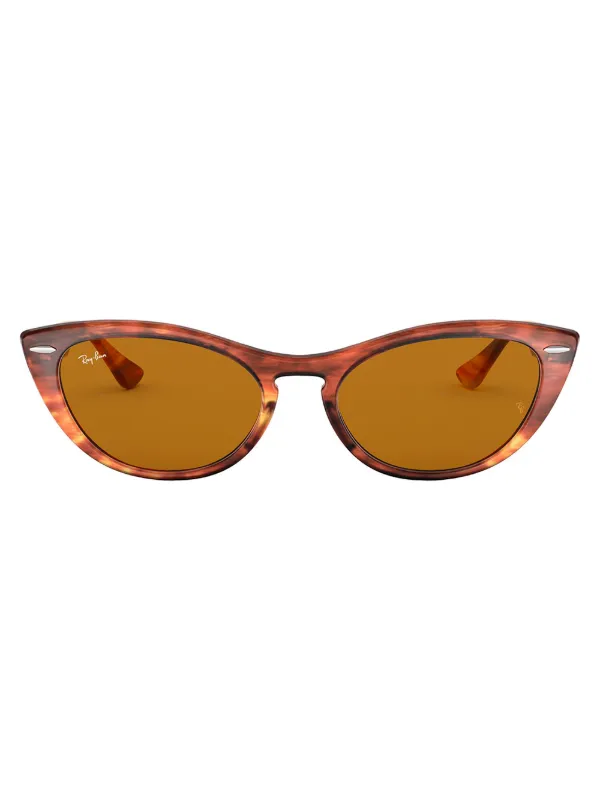Ray-Ban キャットアイサングラス ブラウン　美品です。 Ray-Ban キャットアイ サングラス | ブラウン | FARFETCH JP