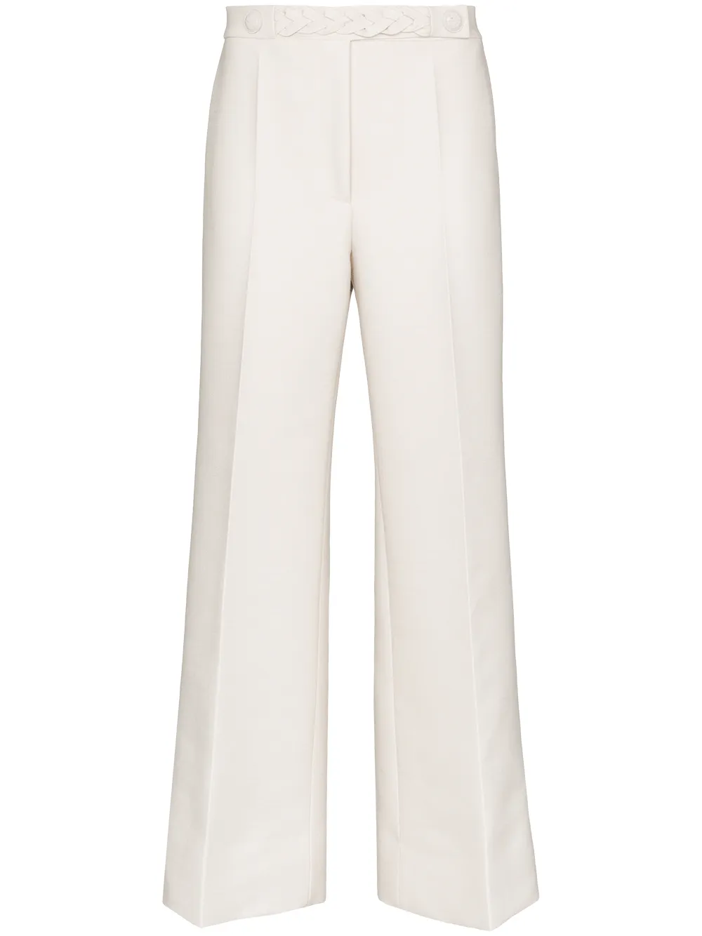 Givenchy Pants braid-trimmed belted trousers