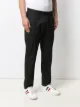 Emporio Armani drawstring straight leg trousers
