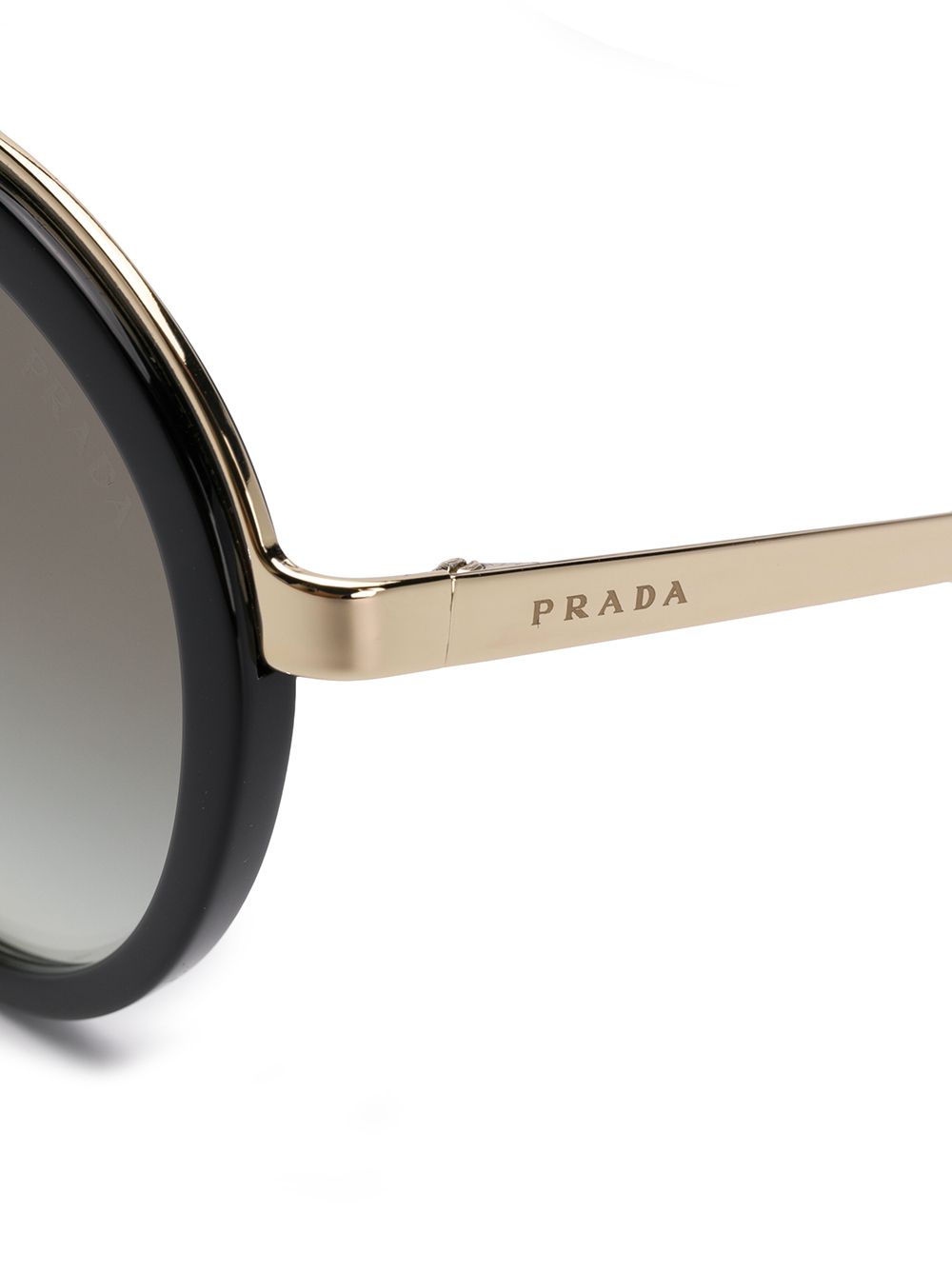 фото Prada Eyewear солнцезащитные очки в круглой оправе