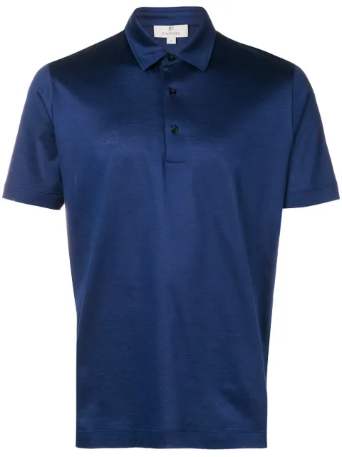 Canali slim-fit polo shirt