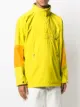 Junya Watanabe MAN Jaqueta corta-vento com contraste