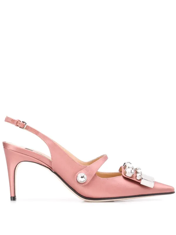 sergio rossi slingback pumps