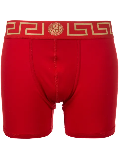 Versace Greca Border long boxers