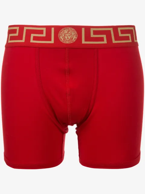 Versace Greca Border long boxers