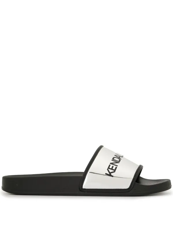 kendall and kylie slides black