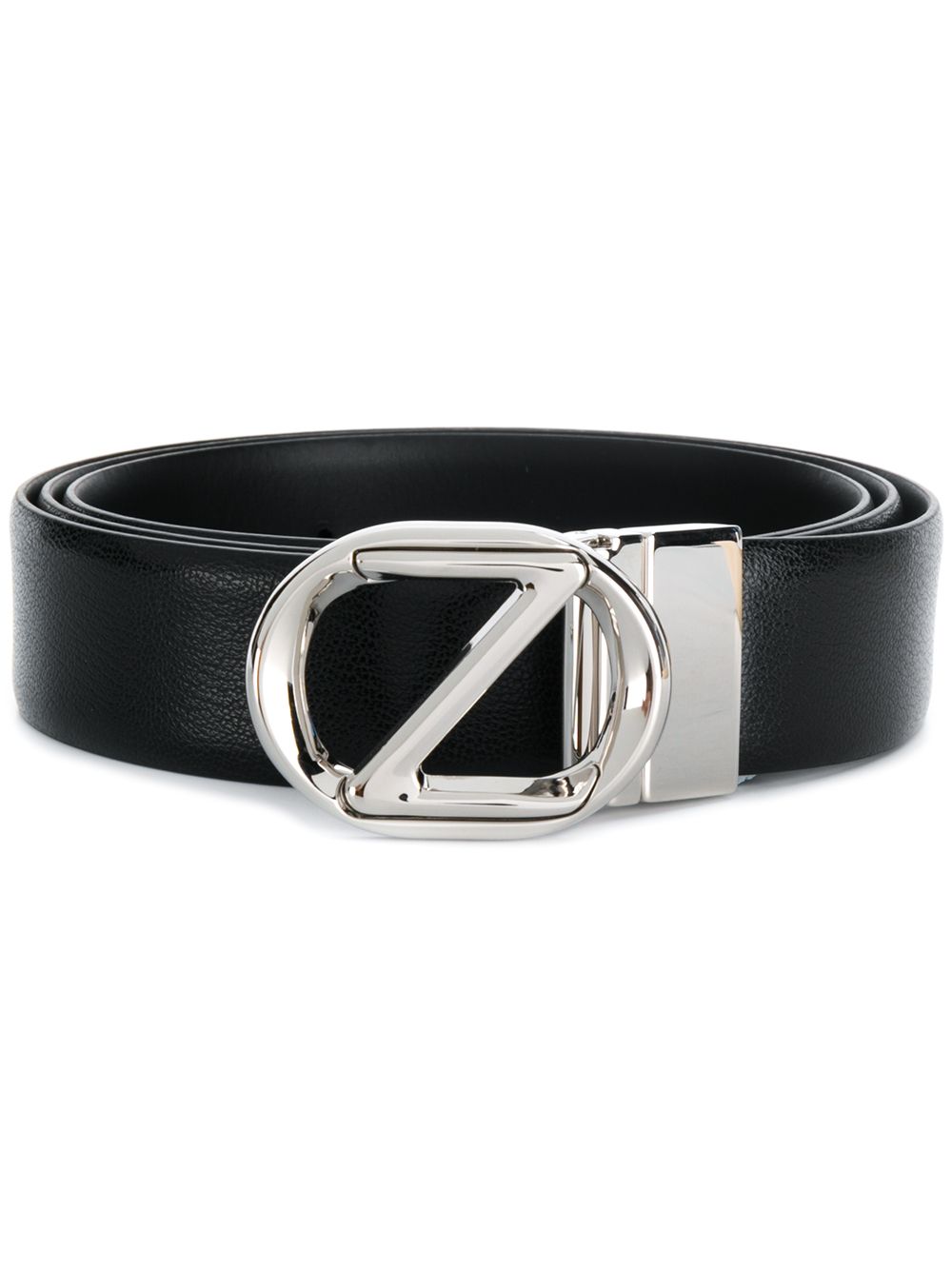 фото Z zegna ремень с логотипом на пряжке