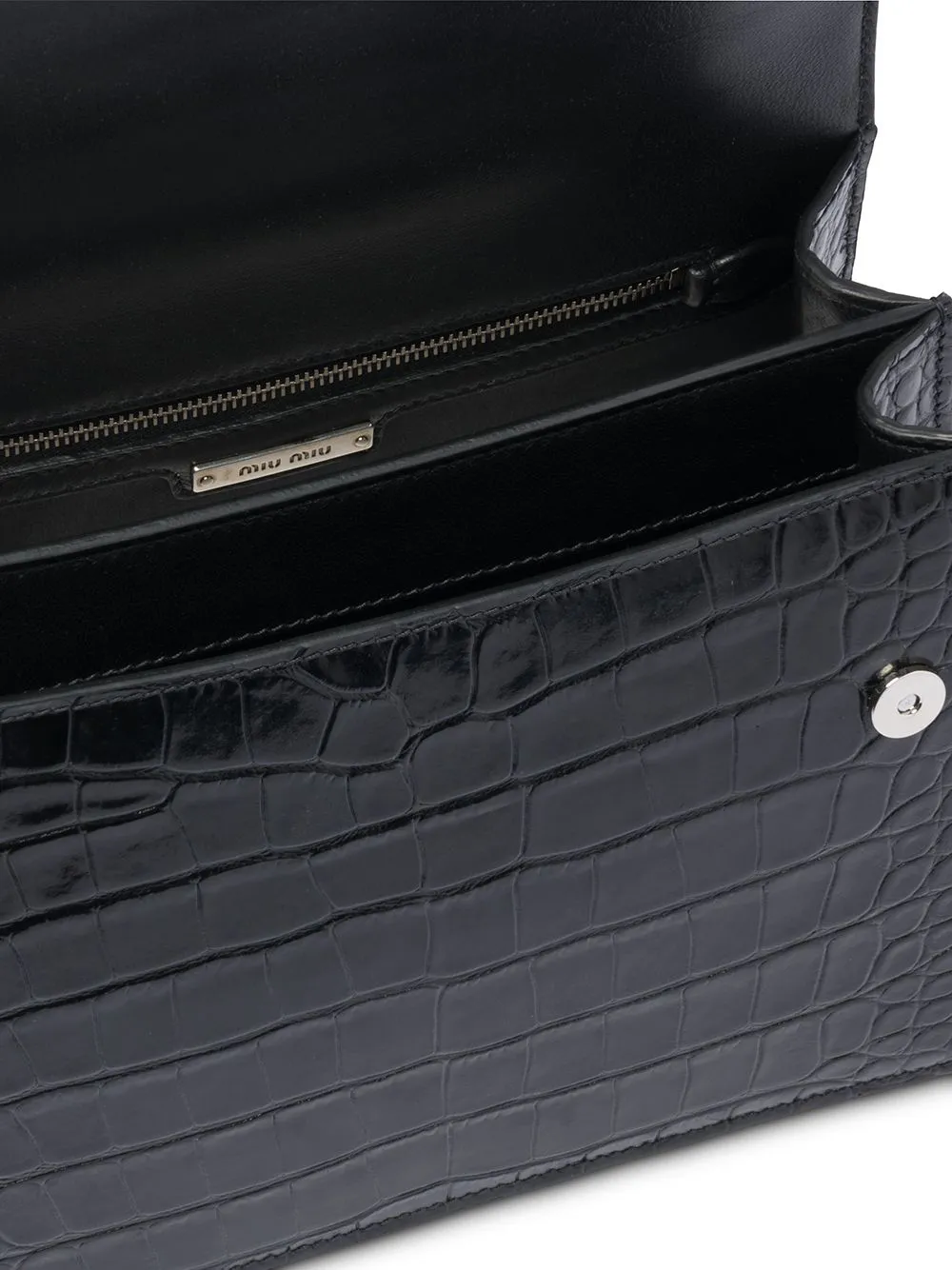 Miu Miu Miu Lady crocodileeffect Bag Farfetch
