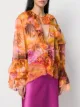 MSGM tropical blouse