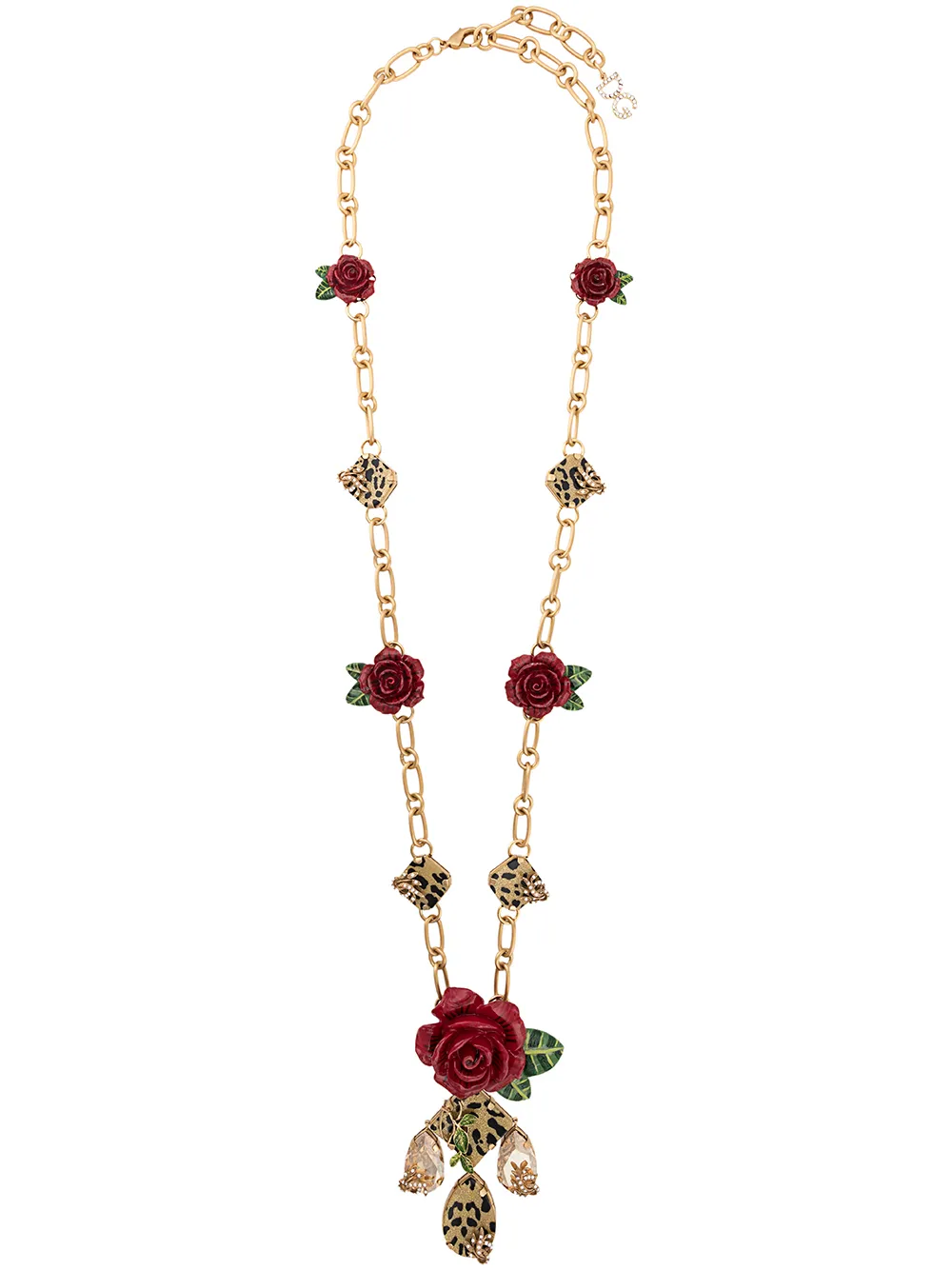 Dolce & Gabbana колье с цветочным декором