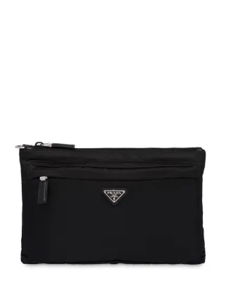 nylon prada pouch