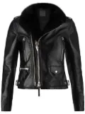 Giuseppe Zanotti Amelia leather biker jacket - Black
