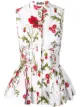 Afbeelding 1 van Alexander McQueen Poppyfield shirt met korset