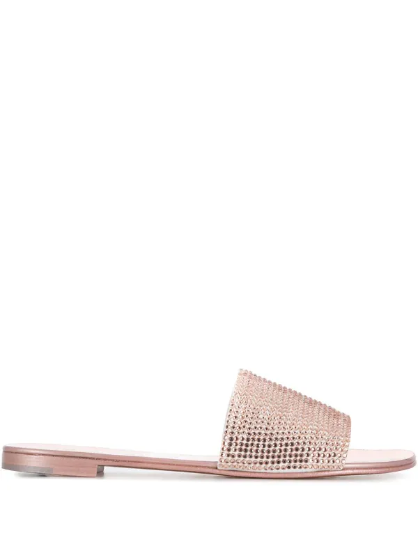 giuseppe zanotti metallic sandals