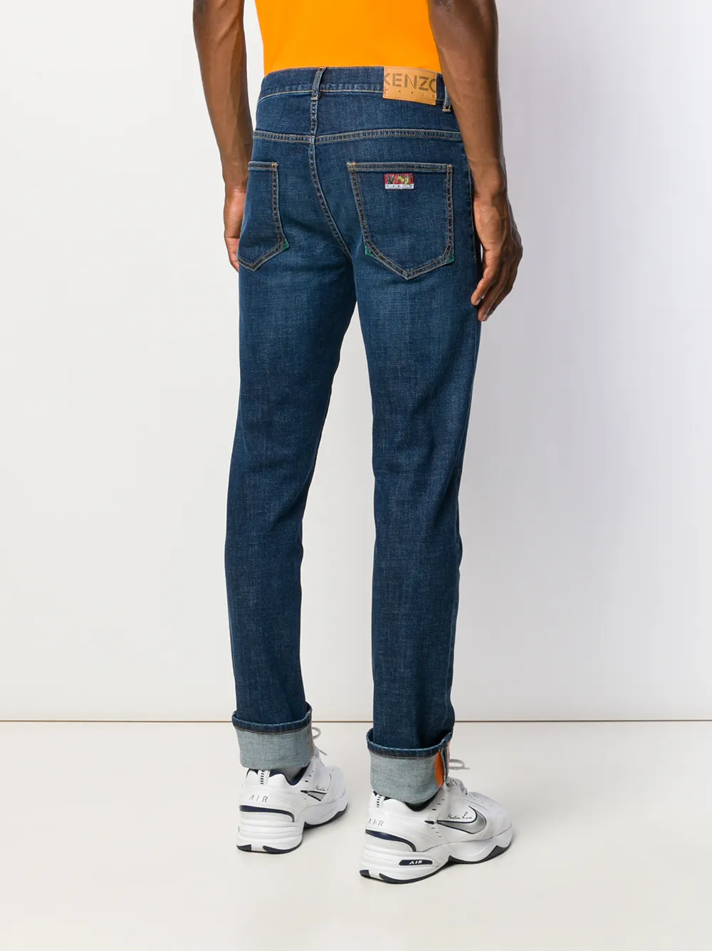 Kenzo Slim-fit jeans Blauw