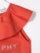 Philosophy Di Lorenzo Serafini Kids فستان مزين بكرانيش