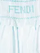 Fendi Kids فستان مخطط