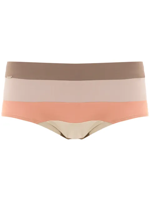 Amir Slama striped swim trunks
