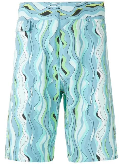 Amir Slama printed swim short