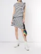 الصورة 2 من Junya Watanabe Comme des Garçons Pre-Owned فستان مخطط