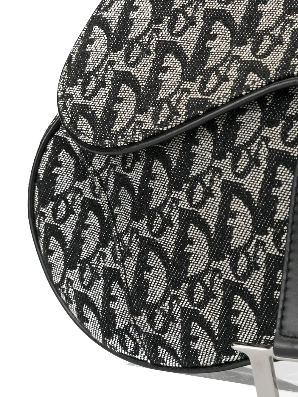 Christian Dior Trotter Pattern Saddle Bag Farfetch