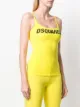 Dsquared2 logo print tank top