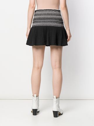 A-line embroidered skirt展示图