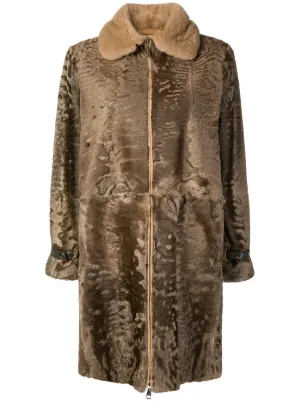 海外ブランド ファー ムートンコート Sale通販 Farfetch