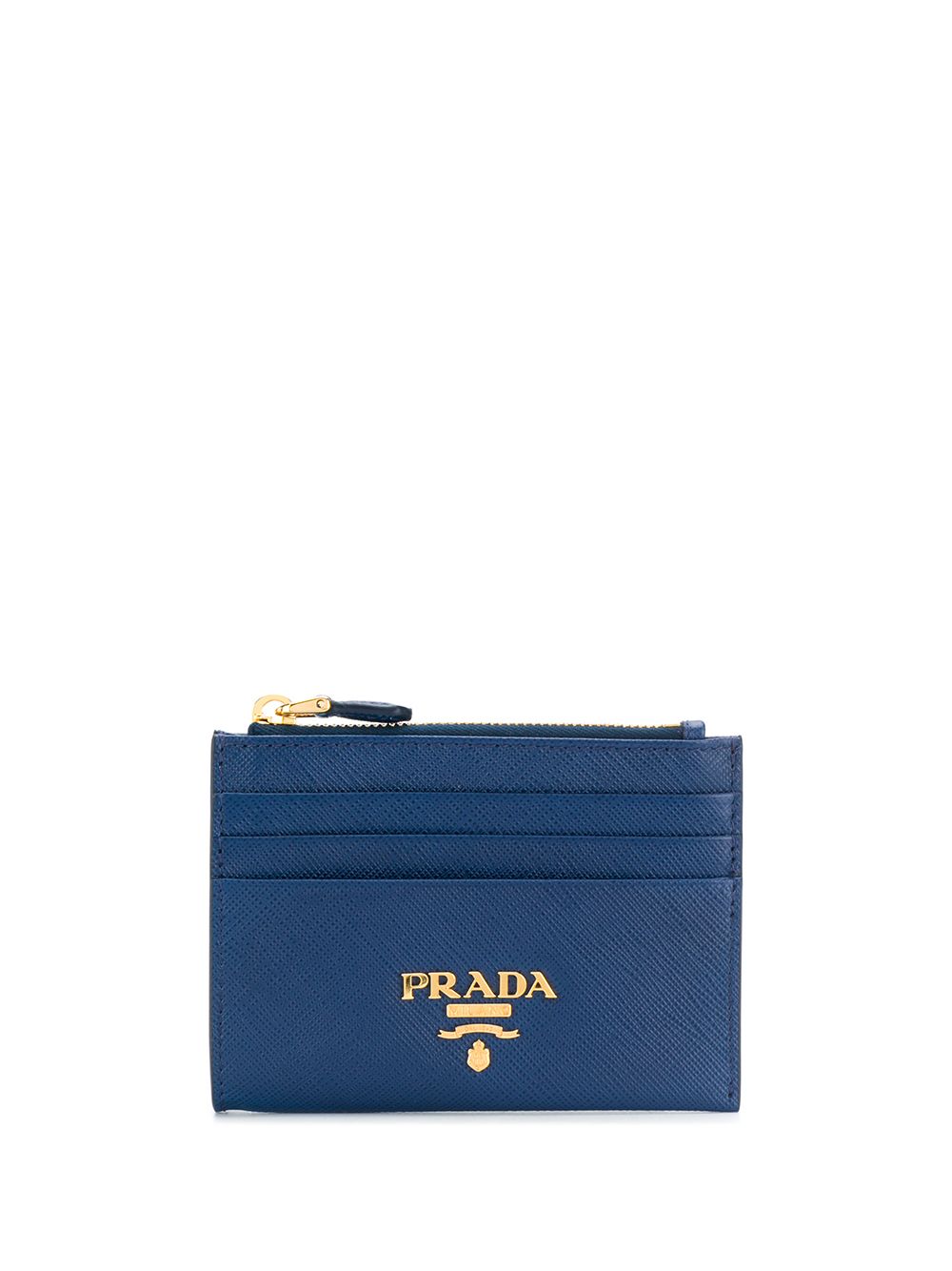фото Prada кошелек с металлическим логотипом