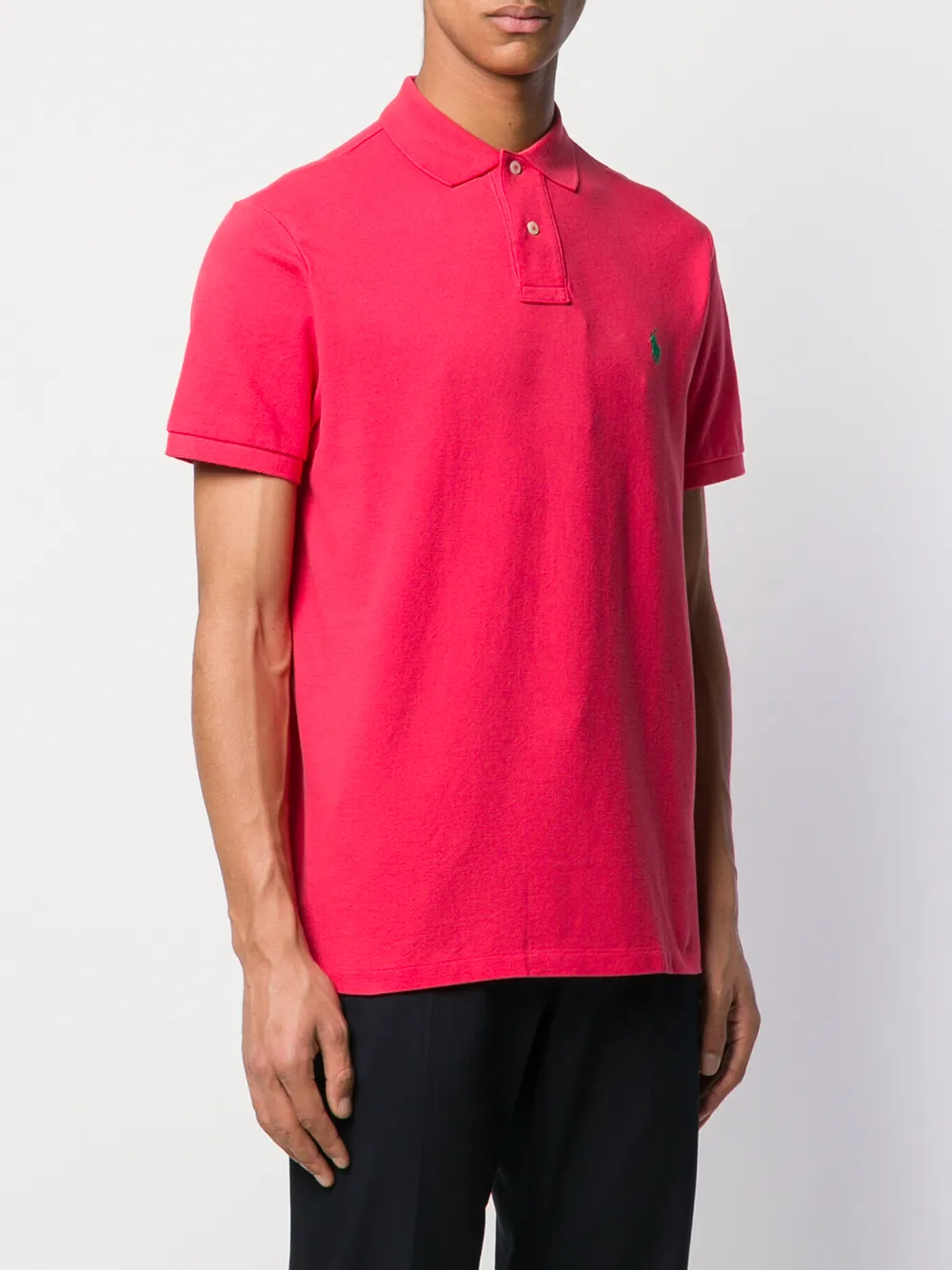 Polo Ralph Lauren Poloshirt met geborduurd logo Rood