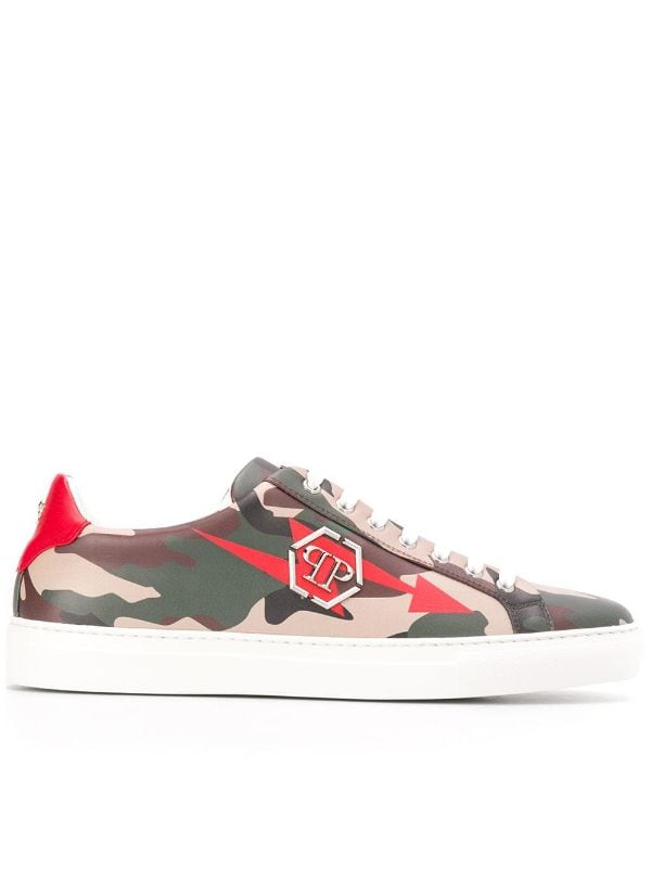 philipp plein camouflage sneakers