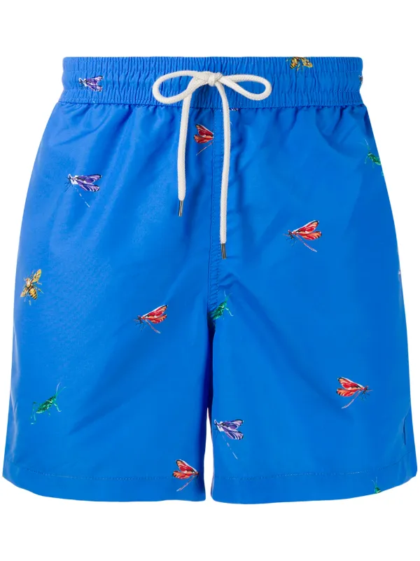 white polo swim trunks