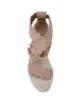 Chloé sandalias con cuña y cortes a láser