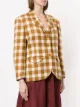 Hermès pre-owned checked jacket