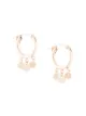 Image 1 of Petite Grand Moon hoop earrings