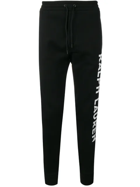 Ralph Lauren Purple Label contrast logo track pants