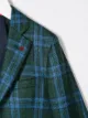 Isaia Kids blazer a cuadros slim