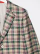 Isaia Kids سترة رسمية كاروهات مجسمة