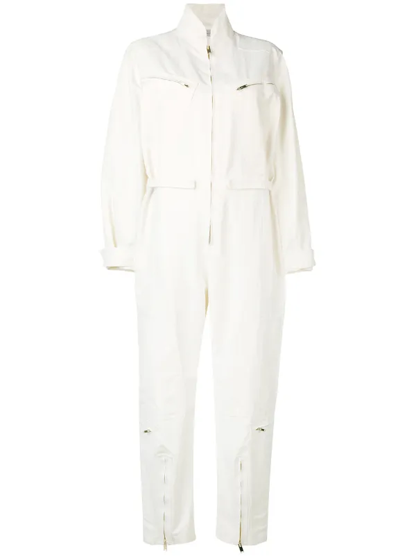stella mccartney jumpsuit white