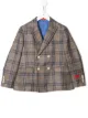 الصورة 1 من Isaia Kids سترة رسمية كاروهات بصفي أزرار
