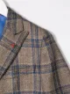 Isaia Kids سترة رسمية كاروهات بصفي أزرار