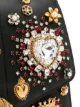 Dolce & Gabbana حقيبة عملية ببروش الشعار