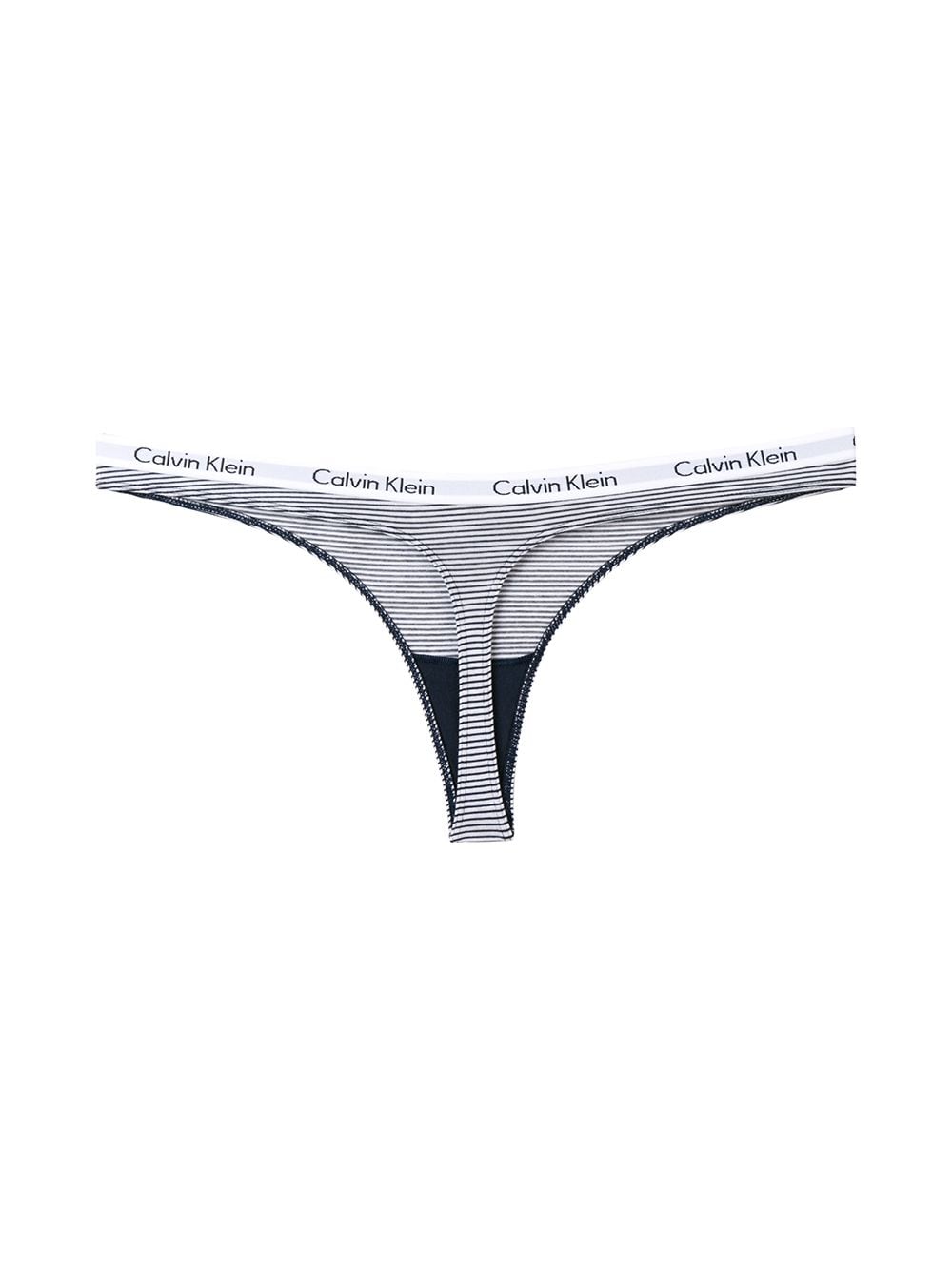 фото Calvin klein underwear трусы-стринги в полоску