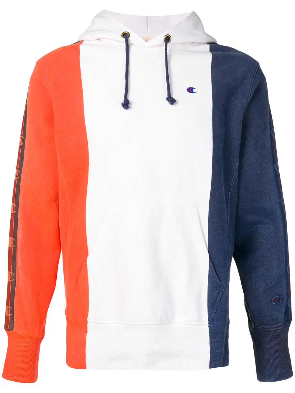 

Champion suéter en colour block con logo - Blanco