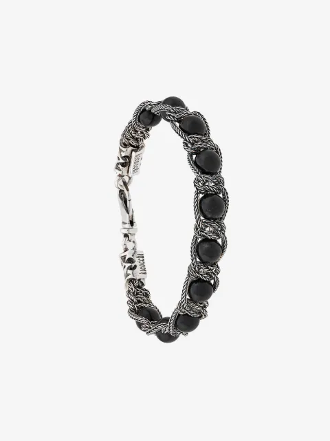 Emanuele Bicocchi beaded chain bracelet