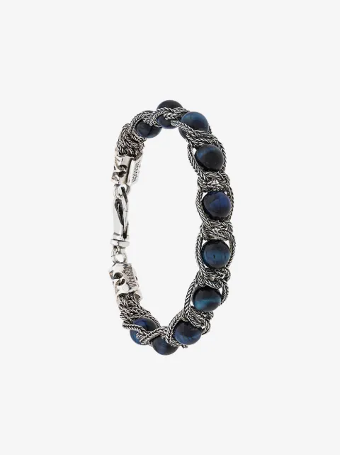 Emanuele Bicocchi beaded chain bracelet