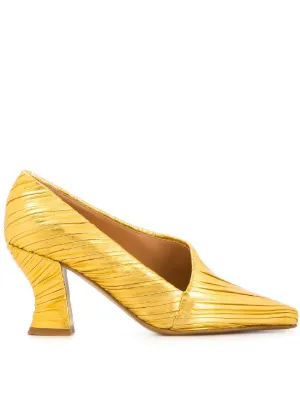 Almond 75mm pumps by Bottega Veneta, available on farfetch.com for $1391 Kourtney Kardashian Shoes SIMILAR PRODUCT
