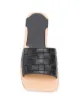 Bottega Veneta square toe Intrecciato slides