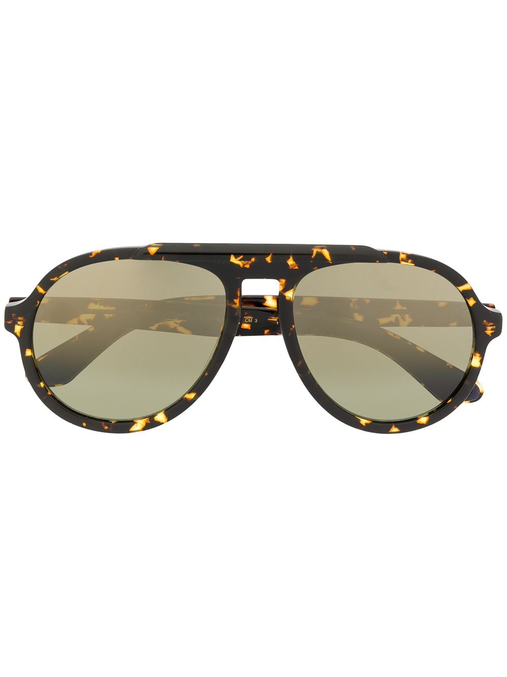 фото Jimmy choo eyewear солнцезащитные очки-авиаторы в оправе черепаховой расцветки
