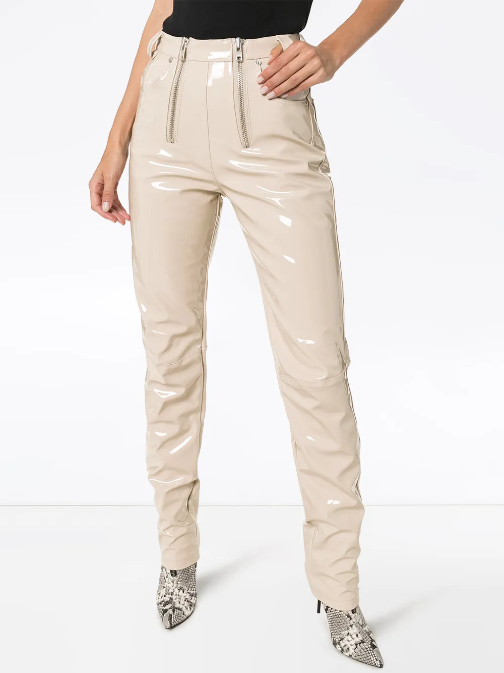 GmbH Straight broek Beige